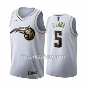 Dres Orlando Magic Mohamed Bamba 5 Nike 2019-20 Bijela Golden Edition Swingman